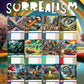 Modern Surrealism Calendar 2025