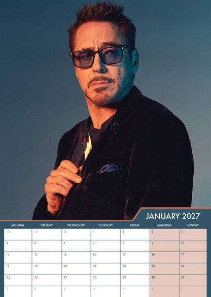 Robert Downey Jr - A3 Calendar 2027
