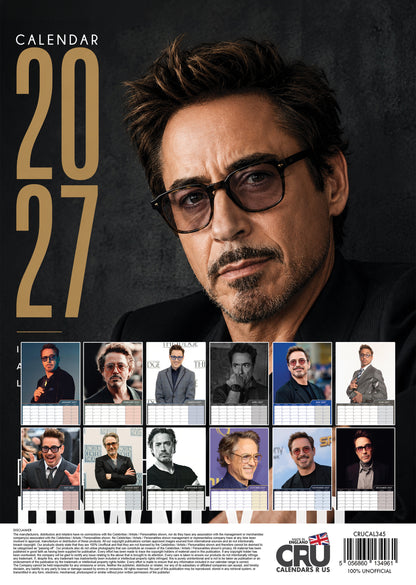 Robert Downey Jr - A3 Calendar 2027