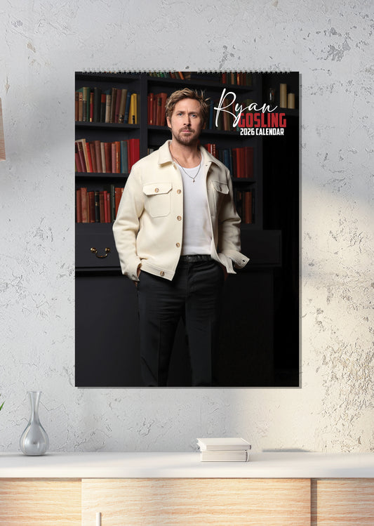 Ryan Gosling - A3 Calendar 2026