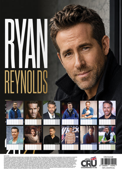Ryan Reynolds - A3 Calendar 2027