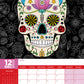 Sugar Skulls Calendar 2025