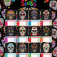 Sugar Skulls Calendar 2025