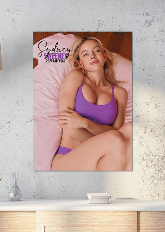 Sydney Sweeney - A3 Calendar 2026