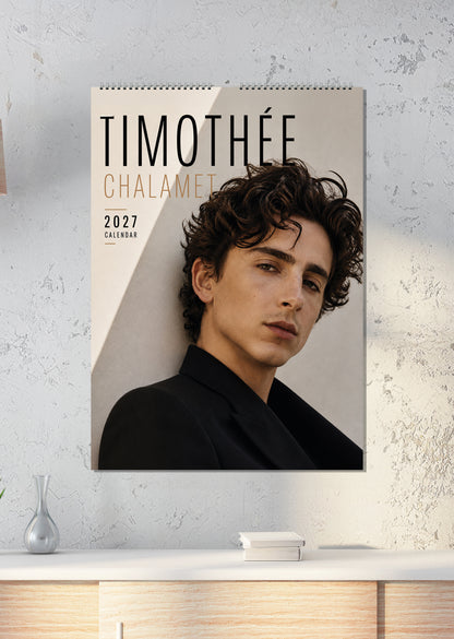 Timothee Chalamet - A3 Calendar 2027