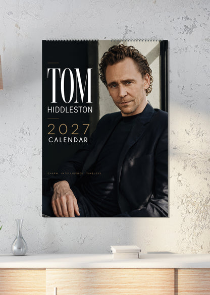 Tom Hiddleston - A3 Calendar 2027