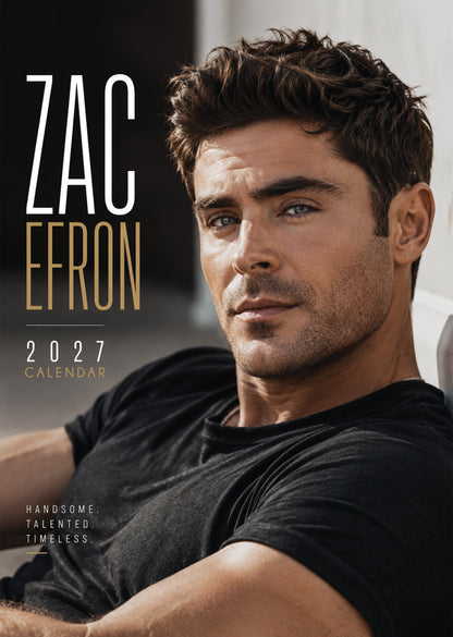 Zac Efron - A3 Calendar 2027