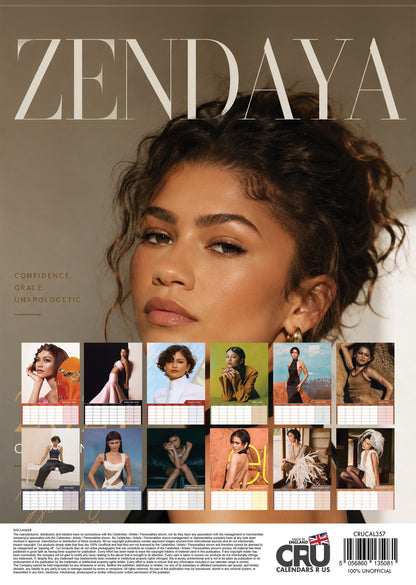 Zendaya - A3 Calendar 2027