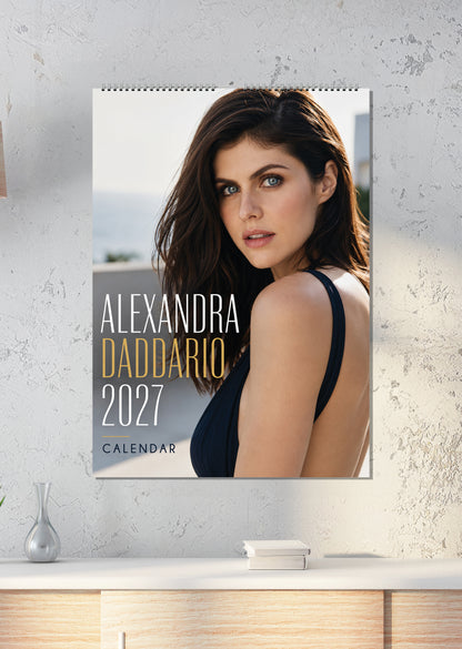 Alexandra Daddario - A3 Calendar 2027