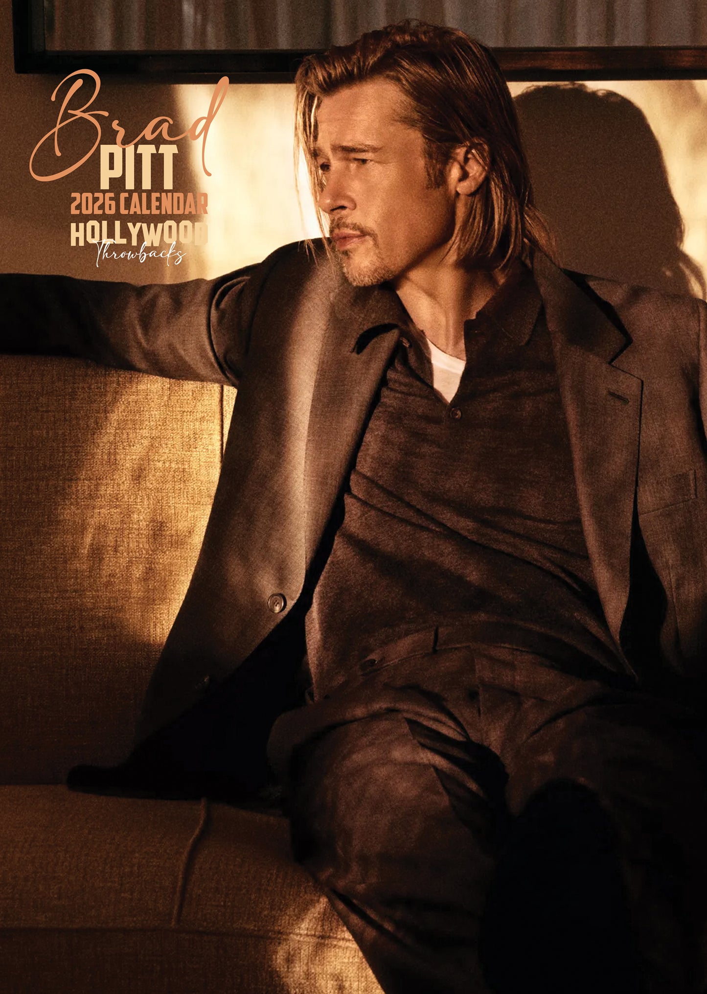 Brad Pitt - A3 Calendar 2026