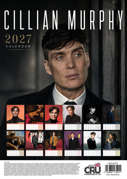 Cillian Murphy - A3 Calendar 2027