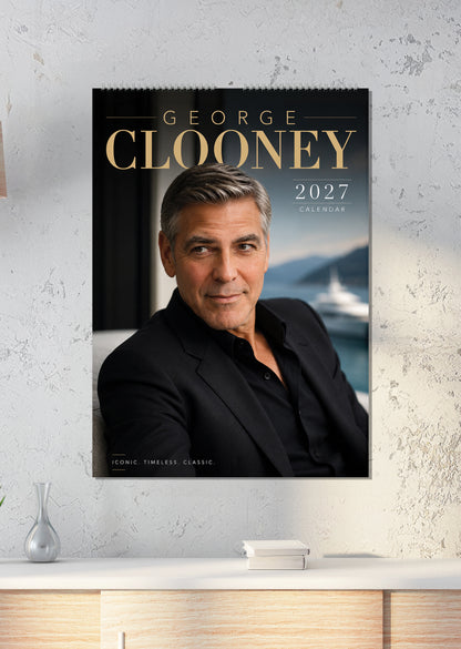 George Clooney - A3 Calendar 2027