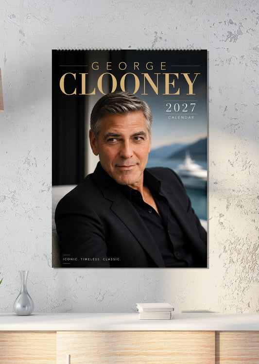 George Clooney - A3 Calendar 2027