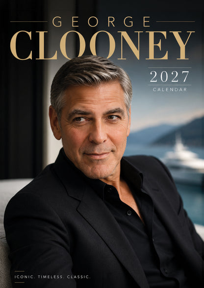 George Clooney - A3 Calendar 2027