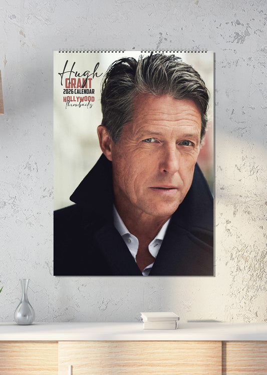 Hugh Grant - A3 Calendar 2026