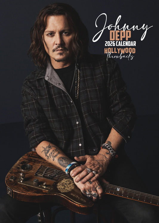 Johnny Depp - A3 Calendar 2026
