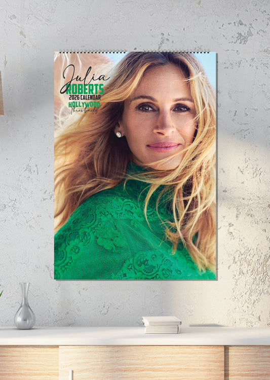 Julia Roberts - A3 Calendar 2026