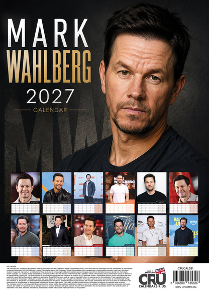Mark Wahlberg - A3 Calendar 2027