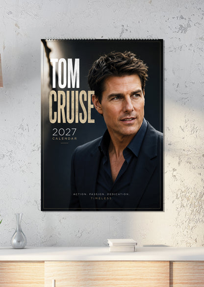 Tom Cruise - A3 Calendar 2027