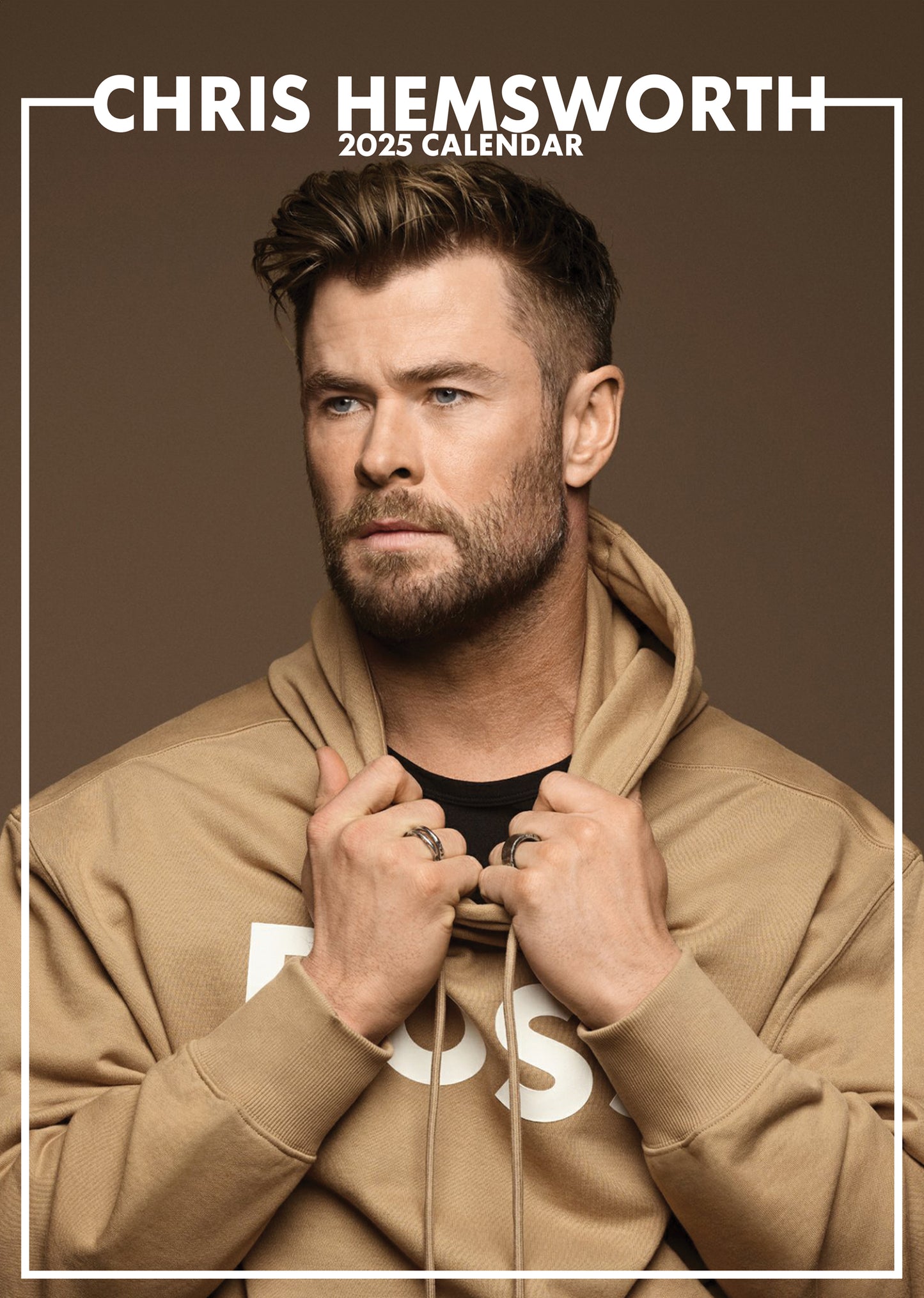 Chris Hemsworth Calendar & Postcards 2025