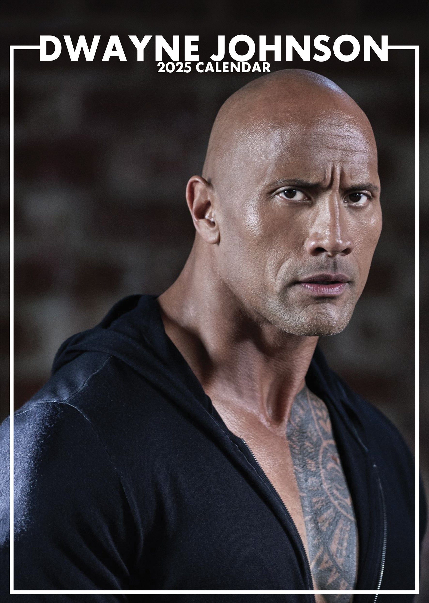 Dwayne Johnson Calendar 2025 CalendarsRus