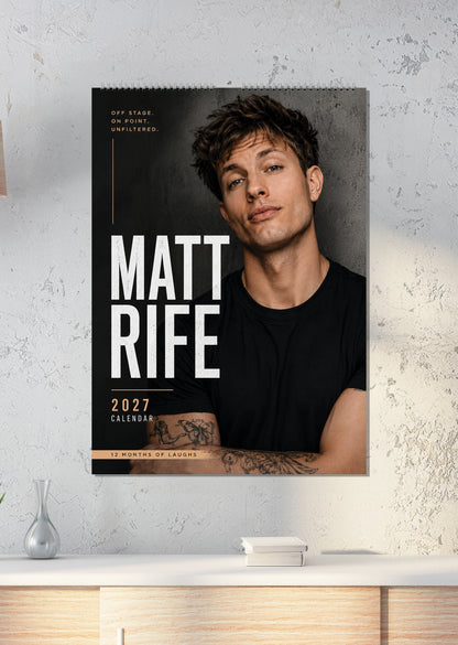 Matt Rife - A3 Calendar 2027