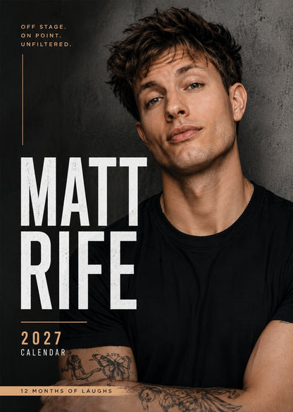 Matt Rife - A3 Calendar 2027