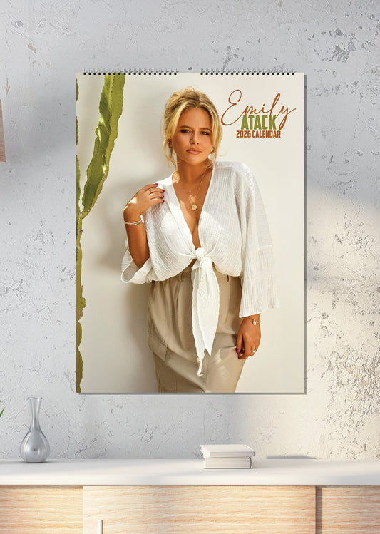 Emily Atack - A3 Calendar 2026