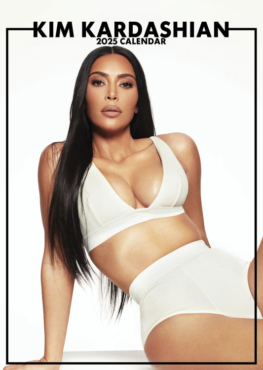 Kim Kardashian Calendar & Postcards 2025