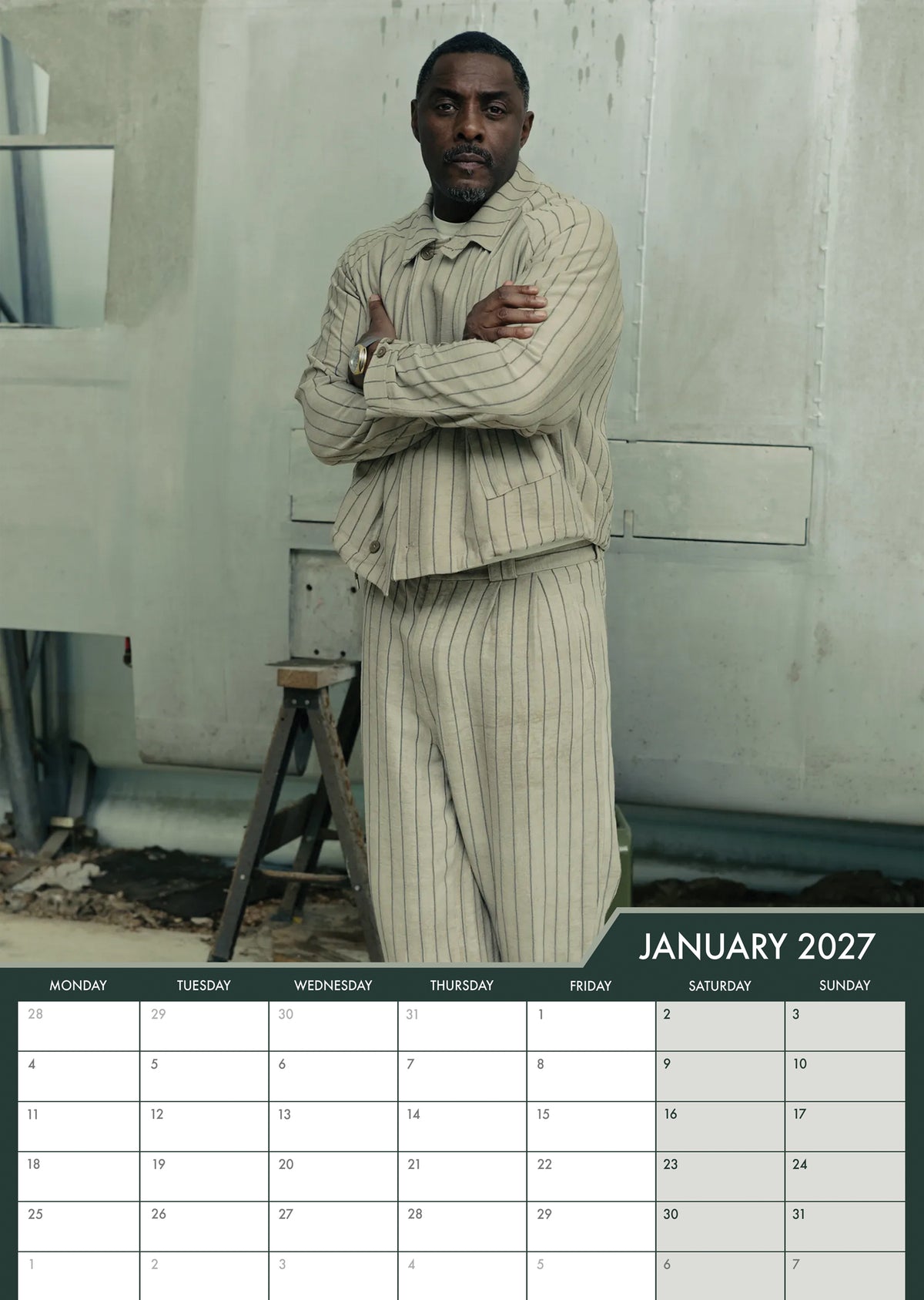 Idris Elba - A3 Calendar 2027