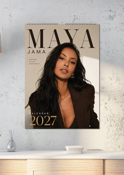 Maya Jama - A3 Calendar 2027