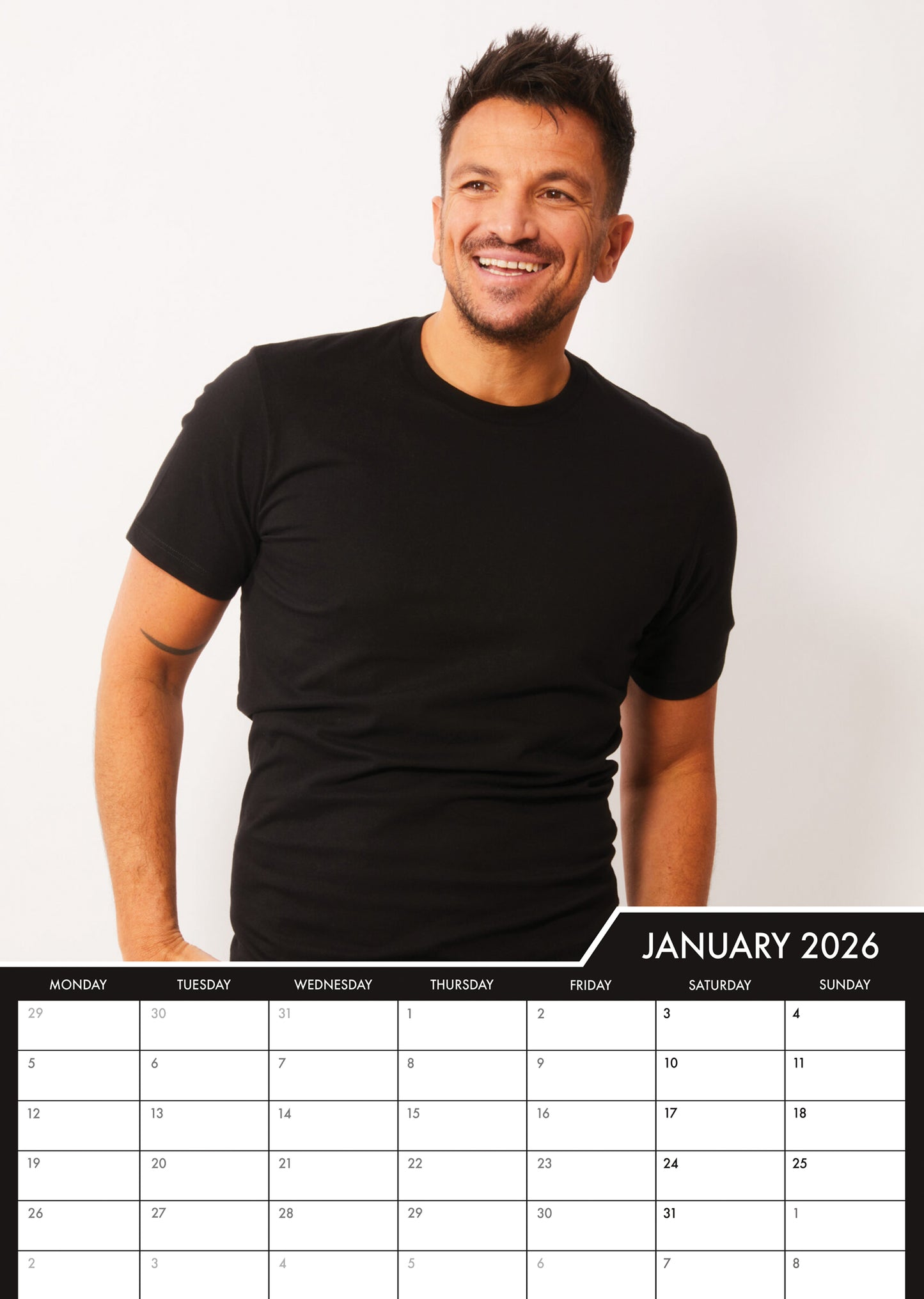 Peter Andre - A3 Calendar 2026