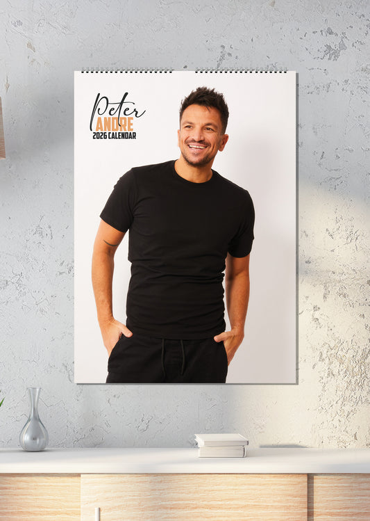 Peter Andre - A3 Calendar 2026