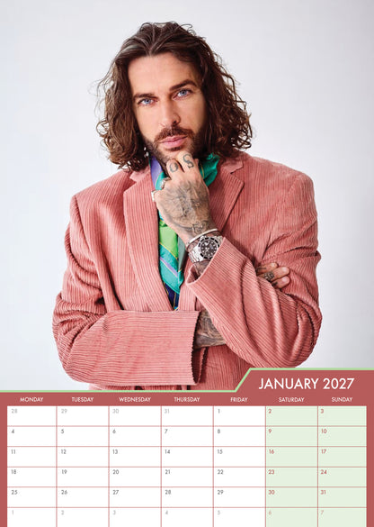Pete Wicks - A3 Calendar 2027