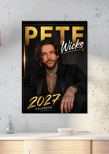 Pete Wicks - A3 Calendar 2027