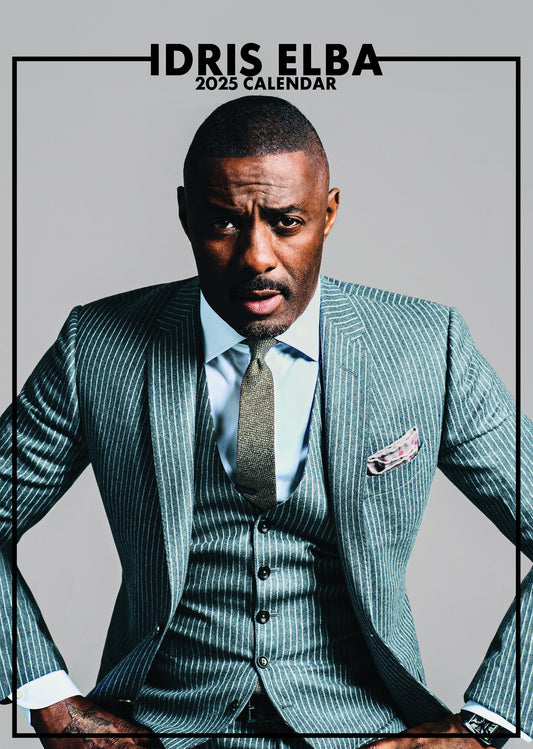 Idris Elba Calendar & Postcards 2025