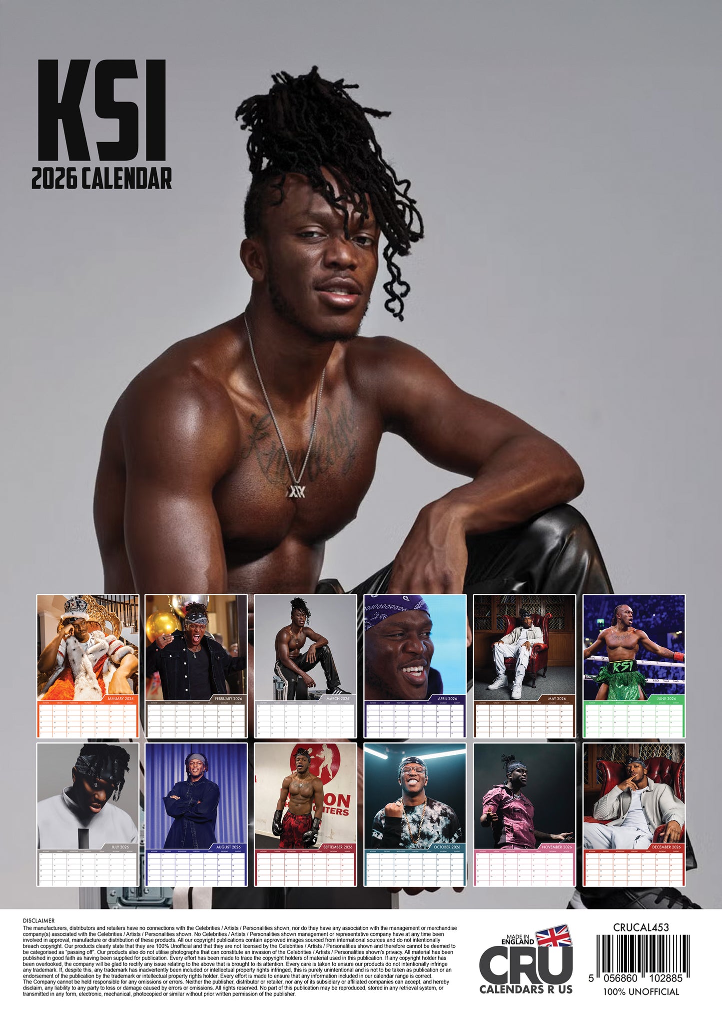 KSI - A3 Calendar 2026