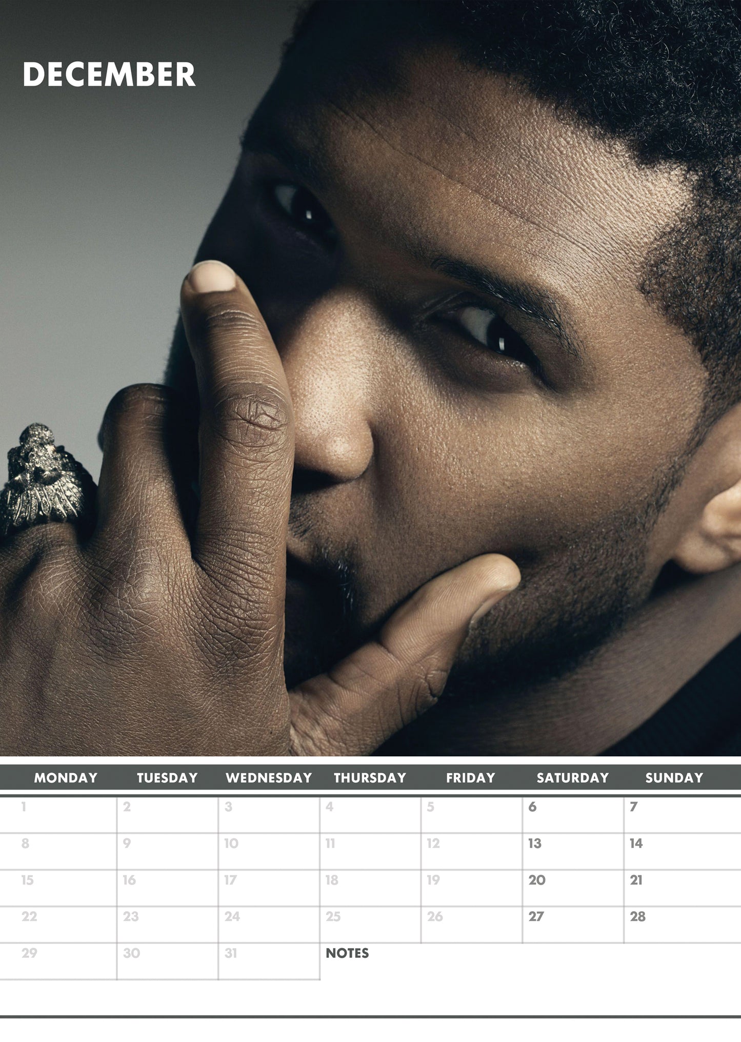 Usher Calendar & Postcards 2025