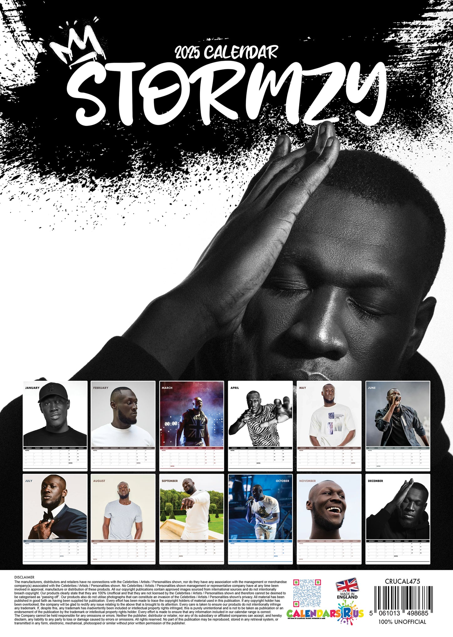 Stormzy Calendar 2024 CalendarsRus