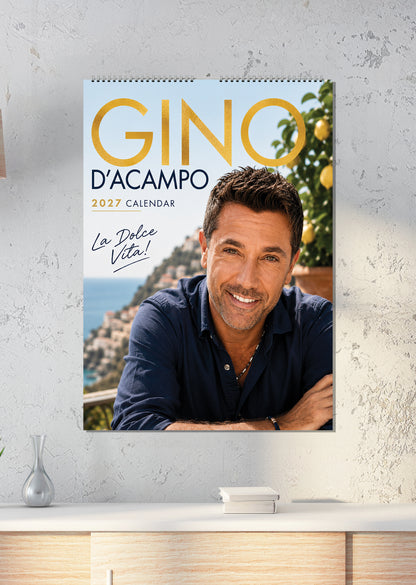 Gino D'acampo - A3 Calendar 2027