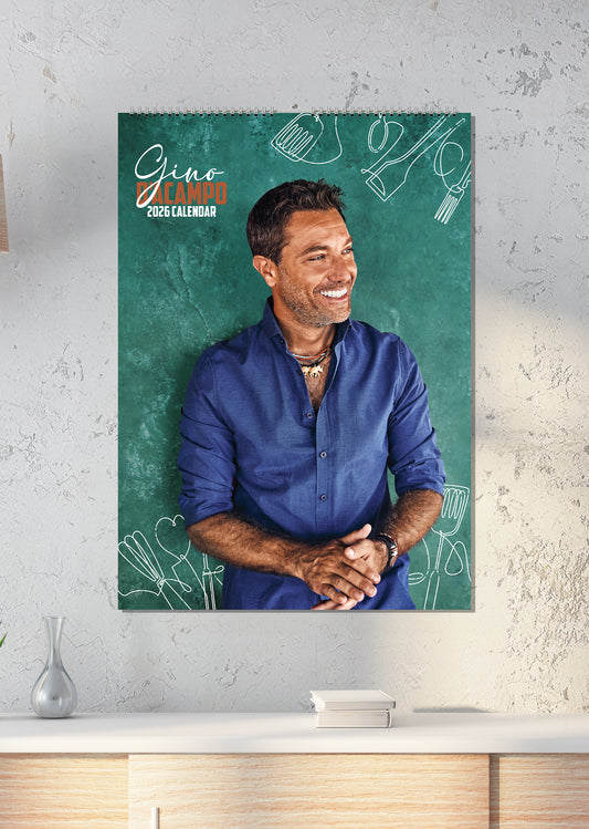 Gino D'acampo - A3 Calendar 2026