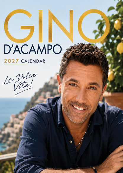 Gino D'acampo - A3 Calendar 2027