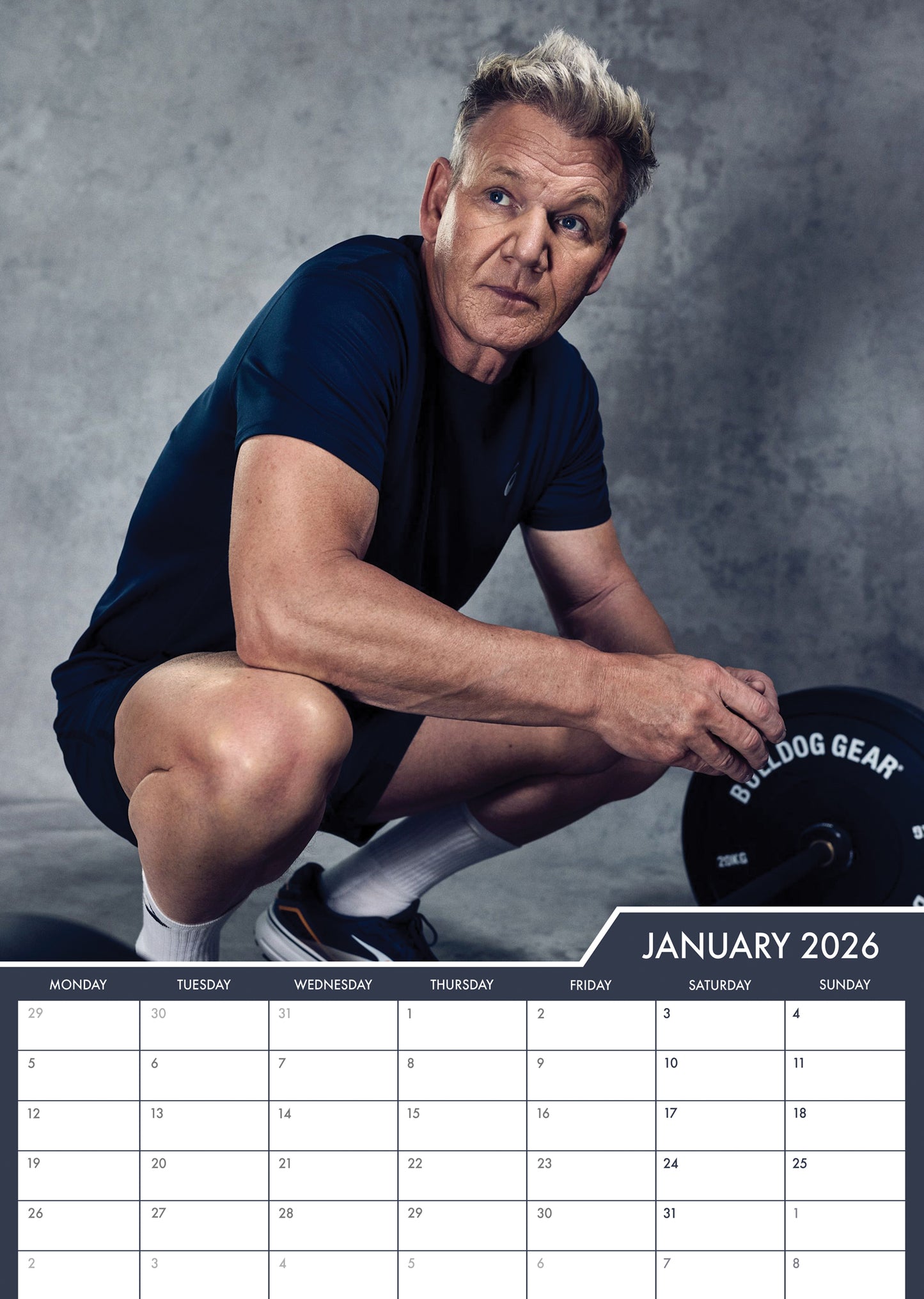 Gordon Ramsay - A3 Calendar 2026