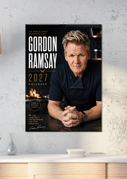 Gordon Ramsay - A3 Calendar 2027