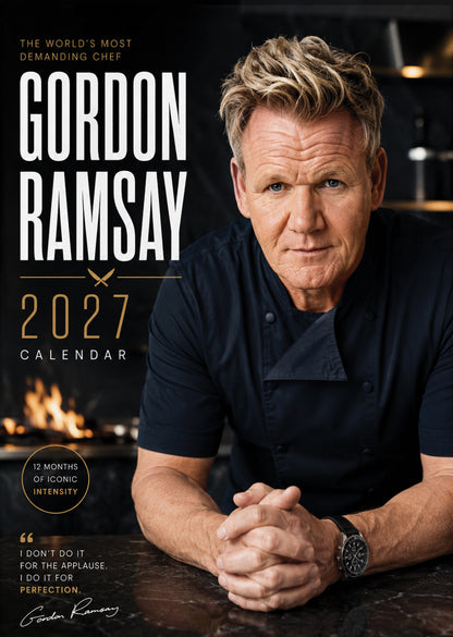 Gordon Ramsay - A3 Calendar 2027