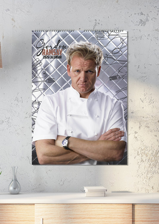 Gordon Ramsay - A3 Calendar 2026