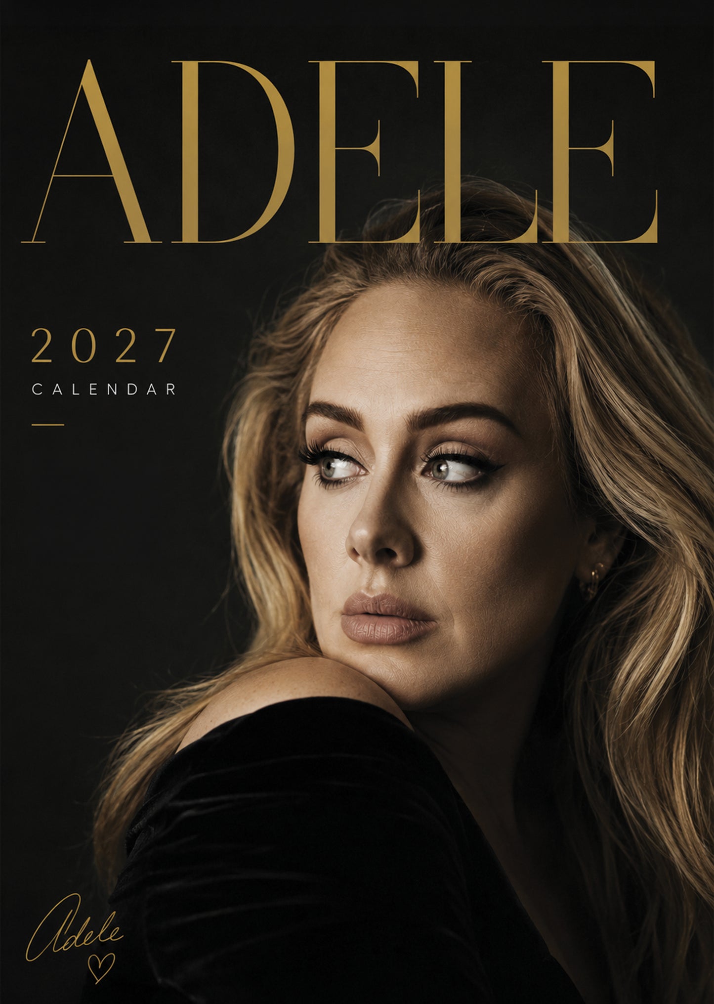 Adele - A3 Calendar 2027
