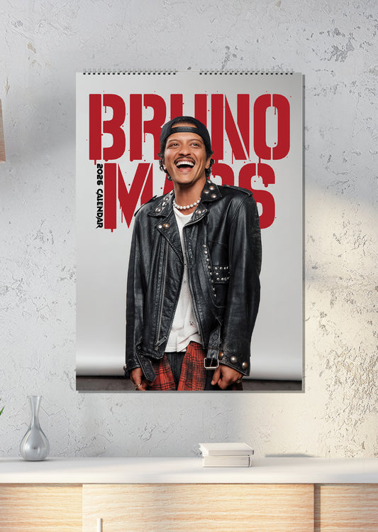 Bruno Mars - A3 Calendar 2026