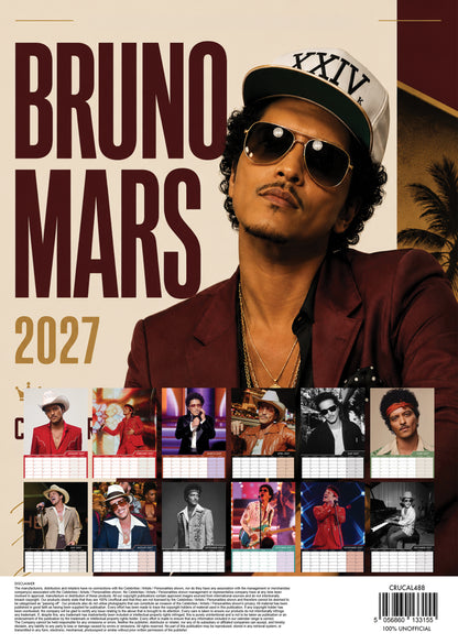 Bruno Mars - A3 Calendar 2027