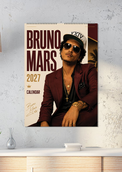 Bruno Mars - A3 Calendar 2027